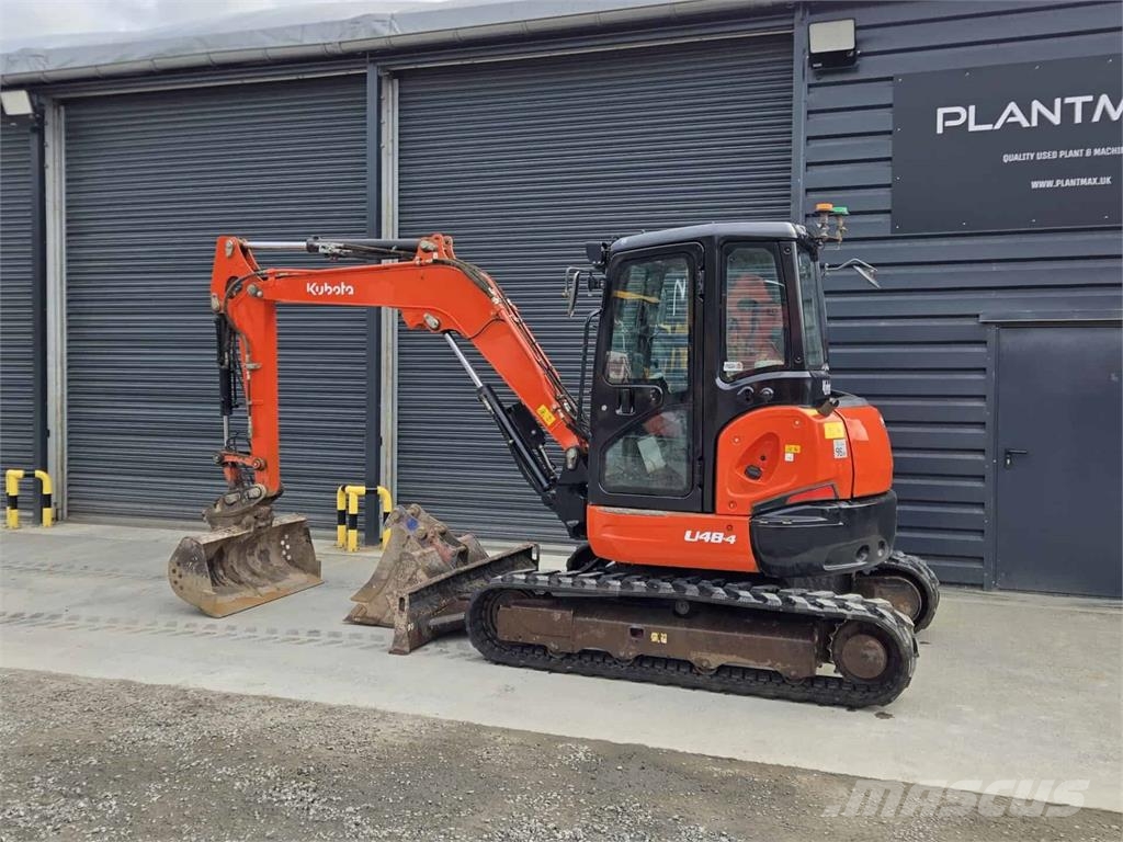 Kubota U48-4 Vidutinės galios ekskavatoriai 7-12 t