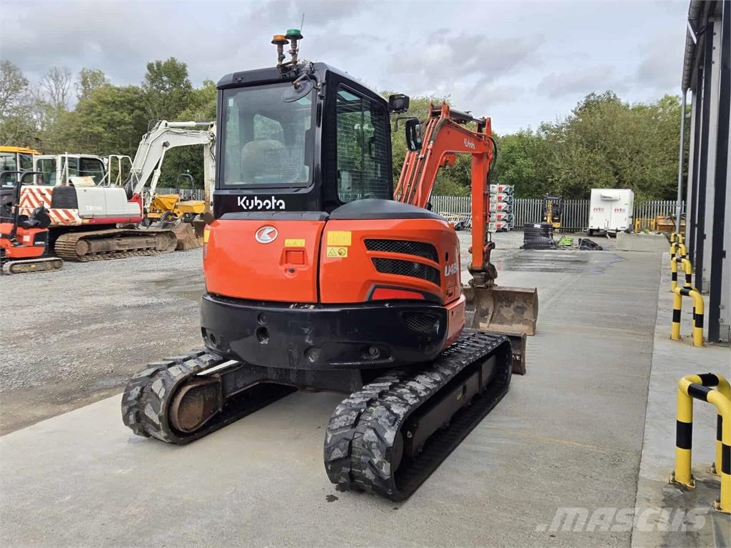 Kubota U48-4 Vidutinės galios ekskavatoriai 7-12 t