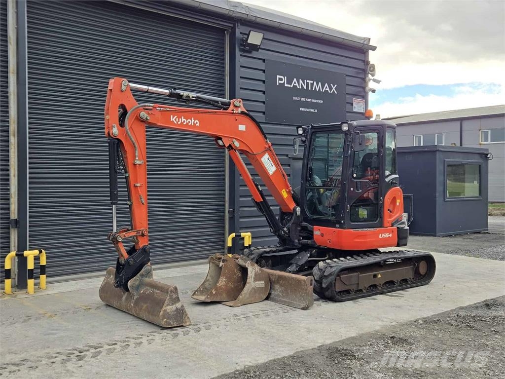 Kubota U55-4 Midibagger  7t - 12t