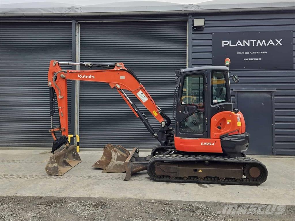 Kubota U55-4 Midibagger  7t - 12t