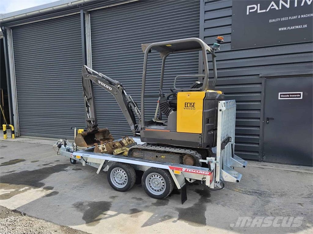 Volvo EC15E 小型挖土機/掘鑿機<7t(小型挖掘機)
