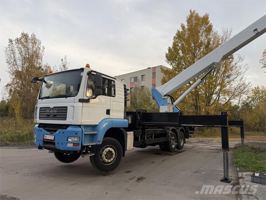 MAN wumag wt 530 Εναέριες πλατφόρμες τοποθετημένες σε φορτηγό