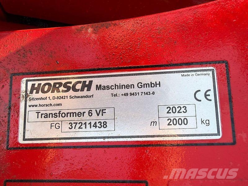 Horsch Transformer 6 VF Άλλα γεωργικά μηχανήματα