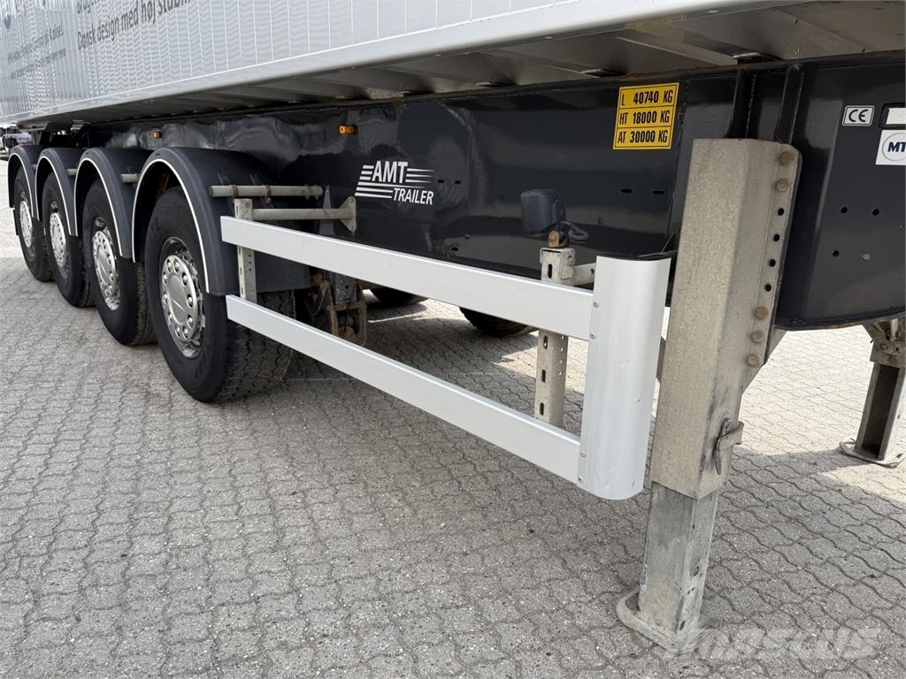 AMT 4-aks 36m3 letvægt tiptrailer m. automatpresenning Tipptrailer