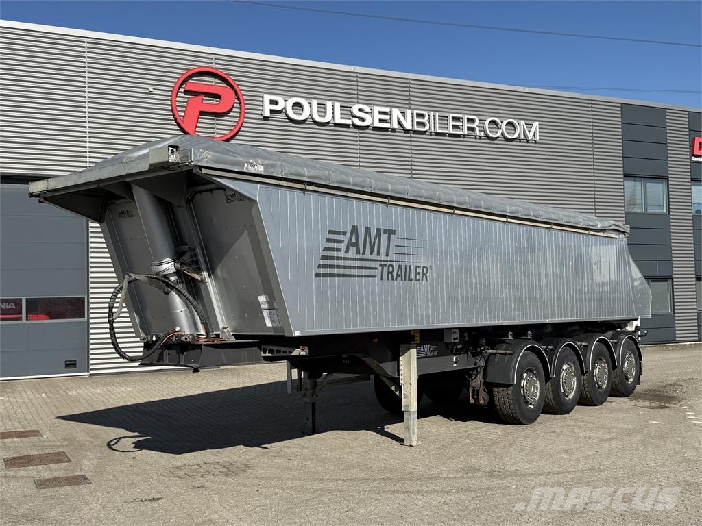 AMT 4-aks 36m3 letvægt tiptrailer m. automatpresenning Tipptrailer