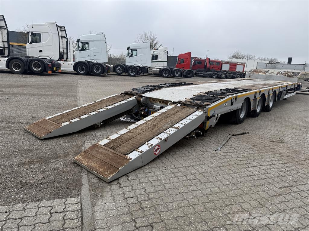 Ceylan 3-aks Maskintrailer m. hydrauliske ramper Poluprikolice labudice
