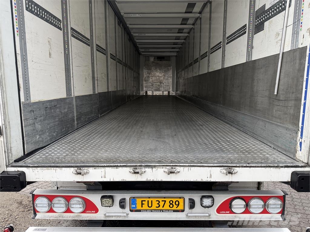 Ekeri 3-aks Køletrailer med sidedøre Koel-vries opleggers