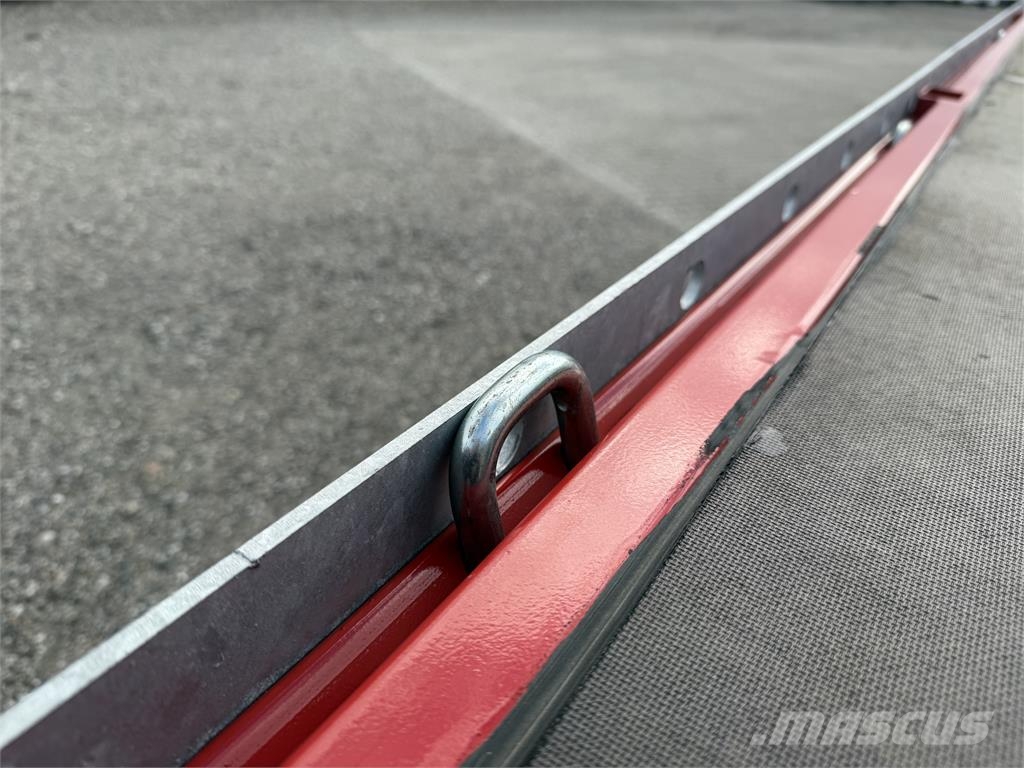 Hangler 15-meter halmtrailer - åben trailer نصف مقطورات مسطحة / مفصلية الجوانب