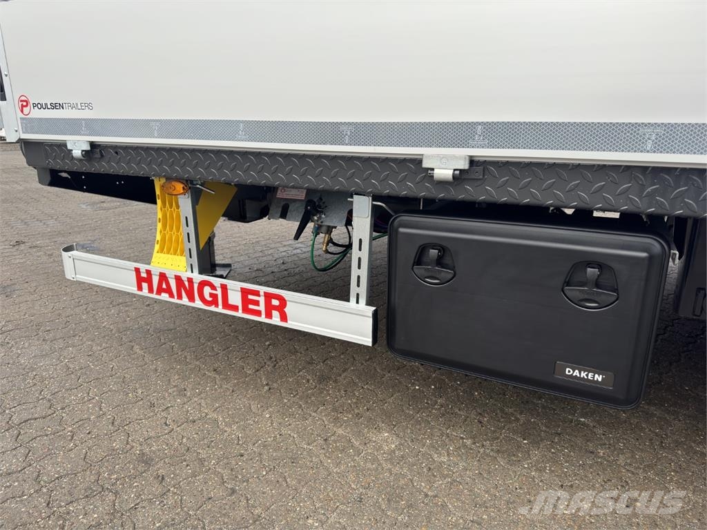 Hangler 2-aks 14-tons kærre med ramper Λοιπές ρυμούλκες