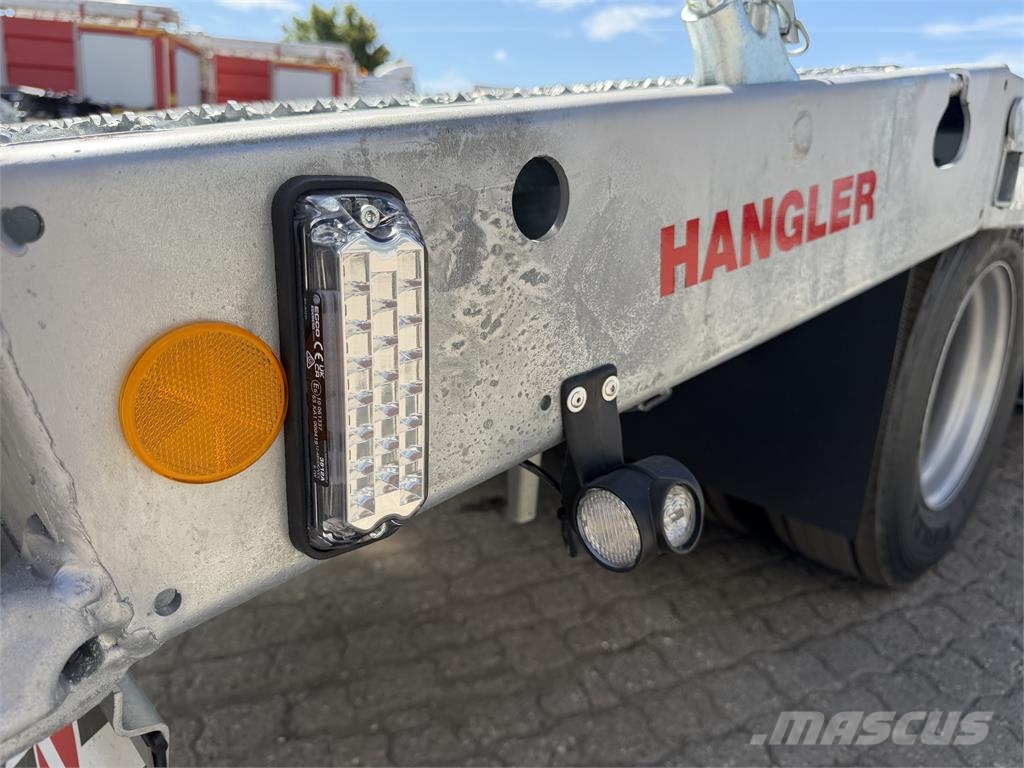 Hangler 2-aks 6,50m maskinkærre MegaGrip ramper Otros remolques