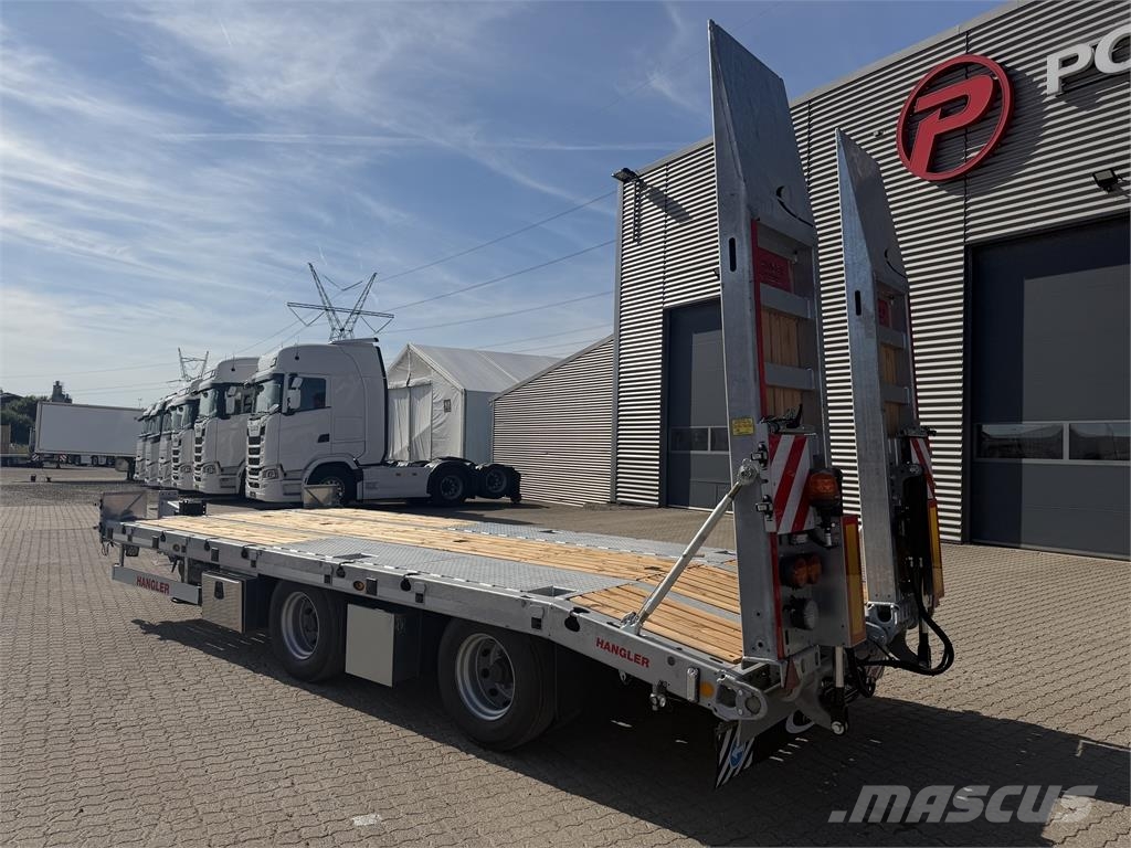 Hangler 2-aks 6,50m maskinkærre Otros remolques