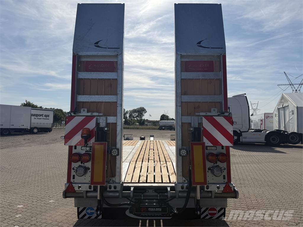 Hangler 2-aks 6,50m maskinkærre Otros remolques