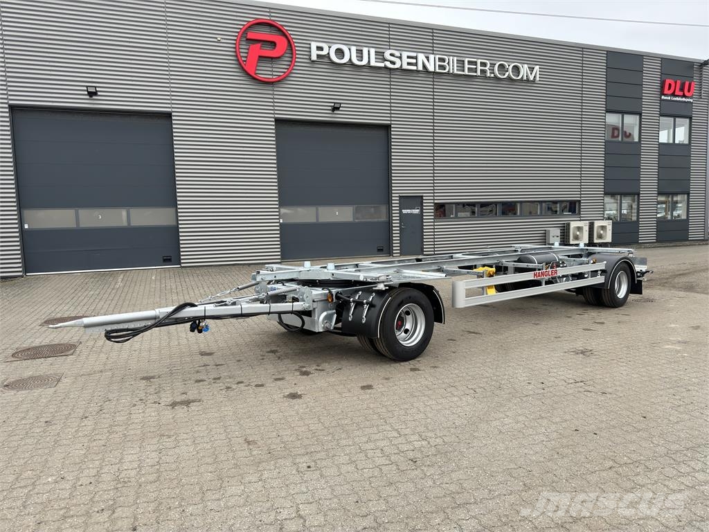 Hangler 20-tons lavt bygget Remolques portacontenedores