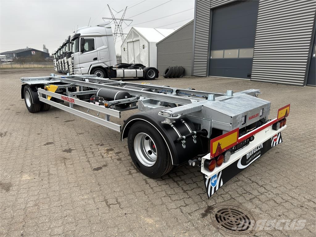 Hangler 20-tons lavt bygget Remolques portacontenedores