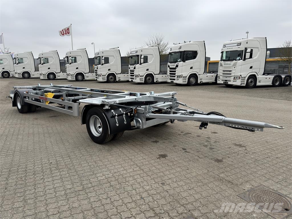 Hangler 20-tons lavt bygget Remolques portacontenedores