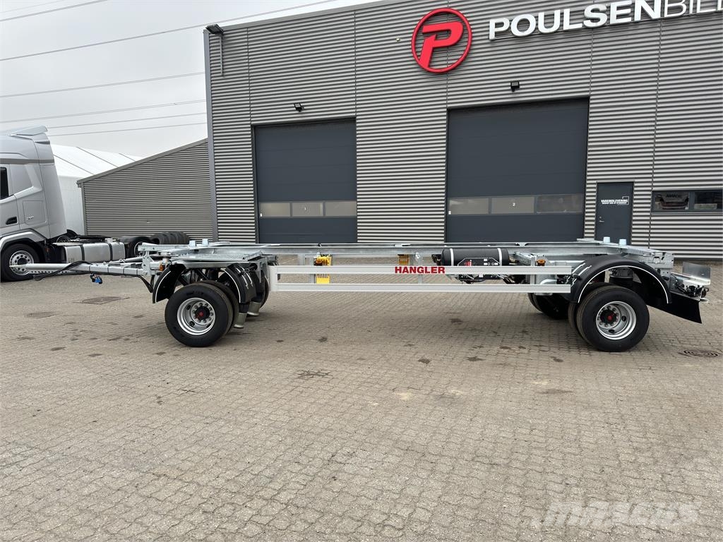Hangler 20-tons lavt bygget Remolques portacontenedores