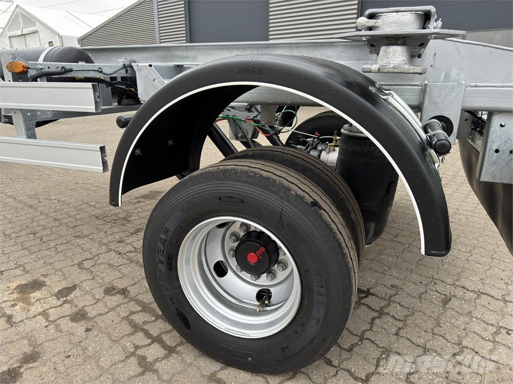 Hangler 20-tons lavt bygget Remolques portacontenedores