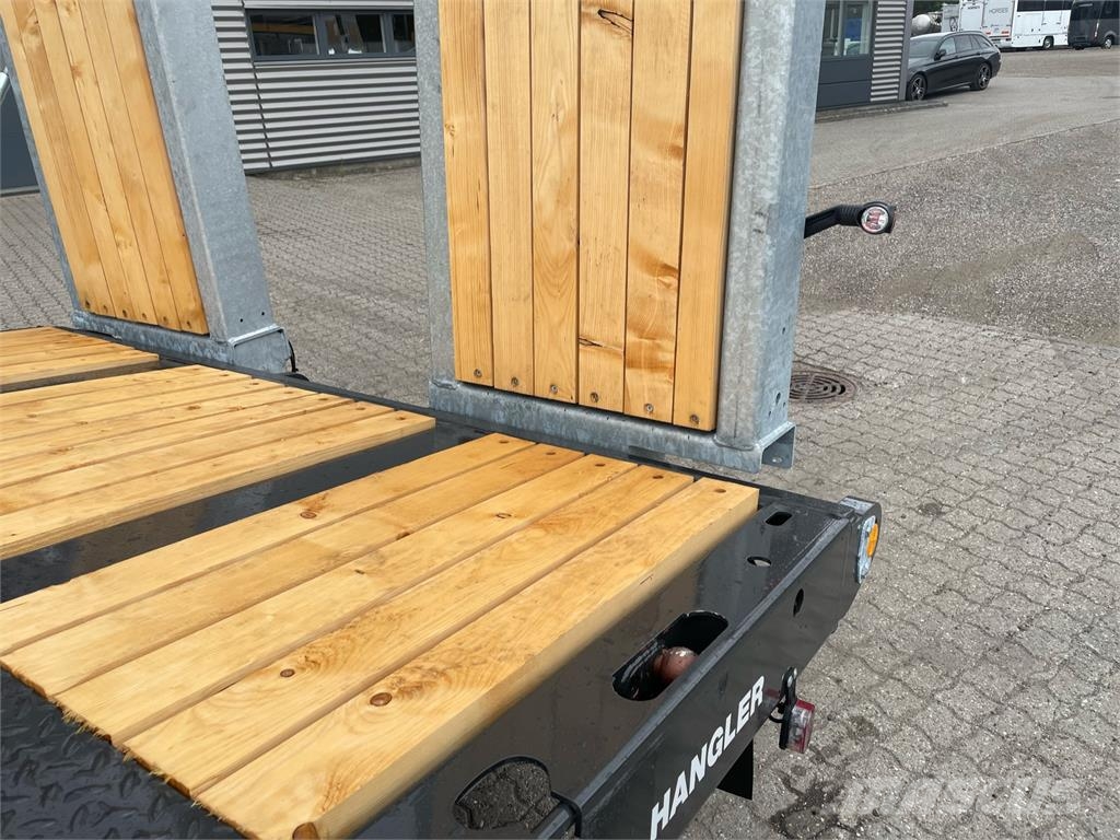 Hangler 3-aks 30-tons maskinanhænger til TRAKTOR Mélybölcsős