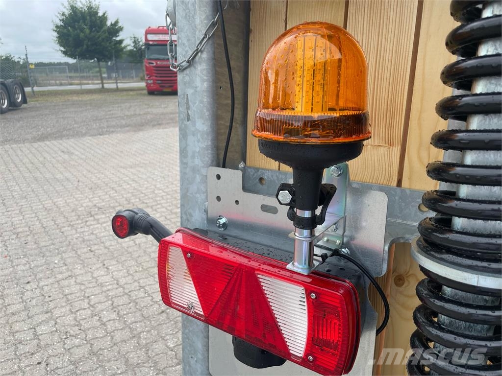 Hangler 3-aks 30-tons maskinanhænger til TRAKTOR Mélybölcsős