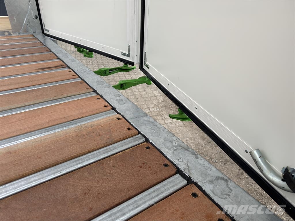 Hangler 3-aks 45-tons gardintrailer truckbeslag Curtainsiderauflieger