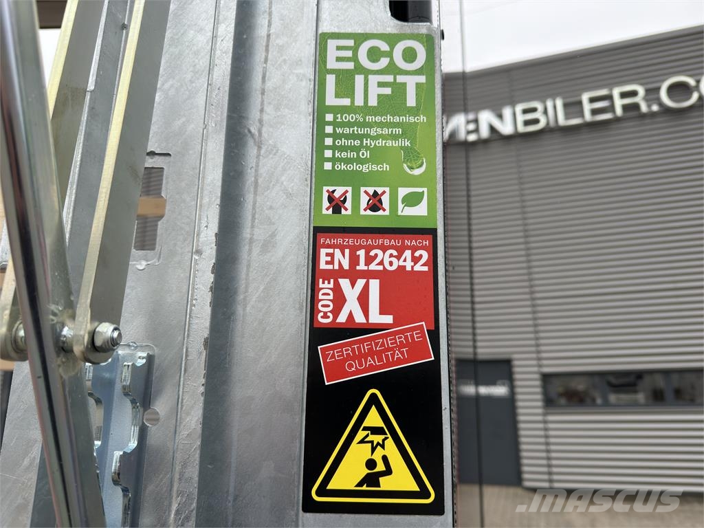Hangler 3-aks 45-tons gardintrailer truckbeslag Curtainsiderauflieger