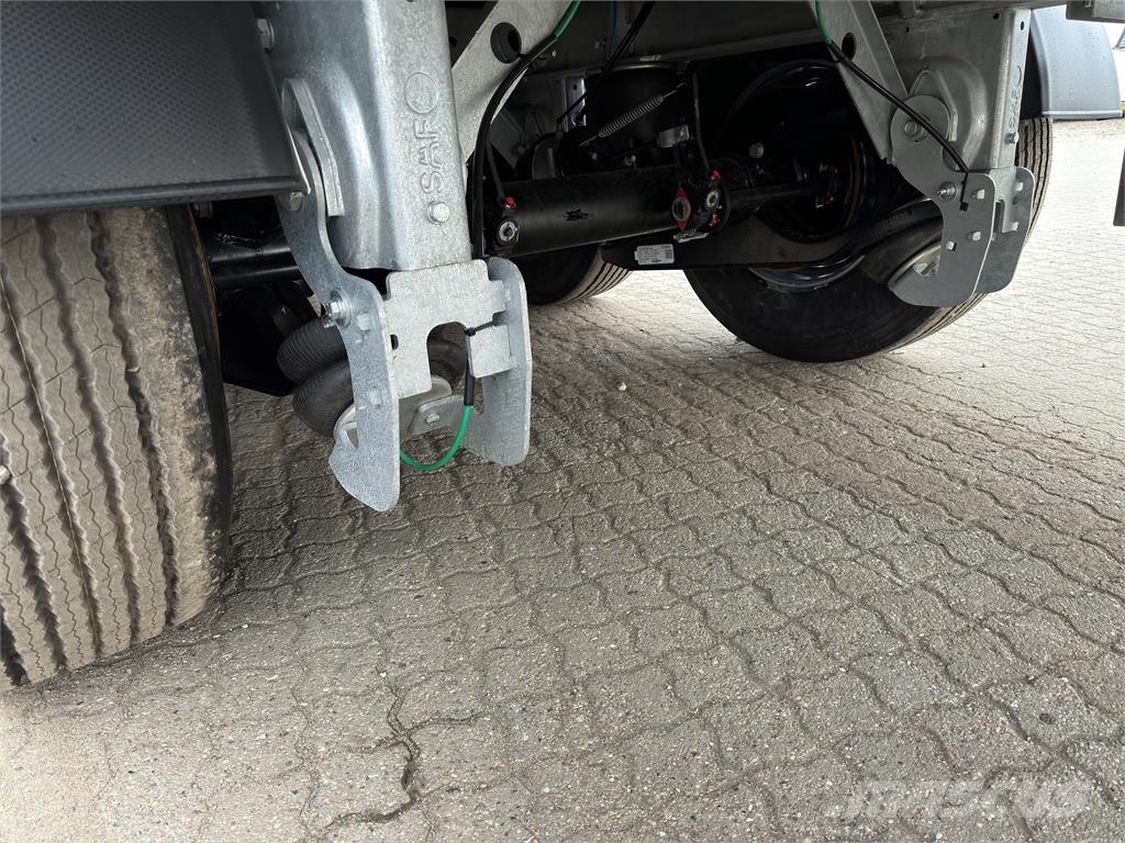 Hangler 3-aks 45-tons gardintrailer truckbeslag Curtainsiderauflieger