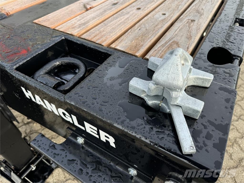 Hangler 3-aks 6,90m maskinkærre + løse ramper DEMO Otros remolques