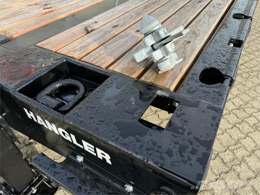 Hangler 3-aks 6,90m maskinkærre + løse ramper DEMO Otros remolques