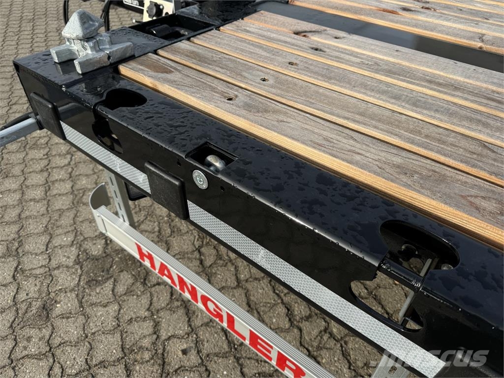 Hangler 3-aks 6,90m maskinkærre + løse ramper DEMO Otros remolques