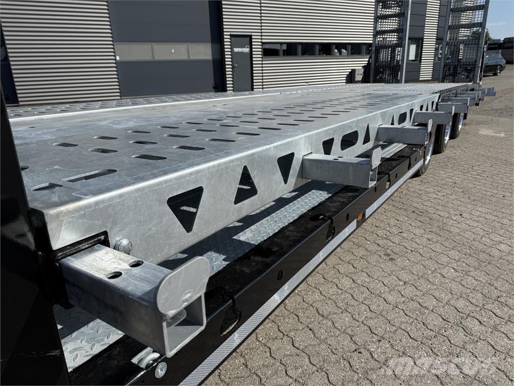Hangler 3-aks AgroLine maskintrailer med hjulbrønde Diepladers