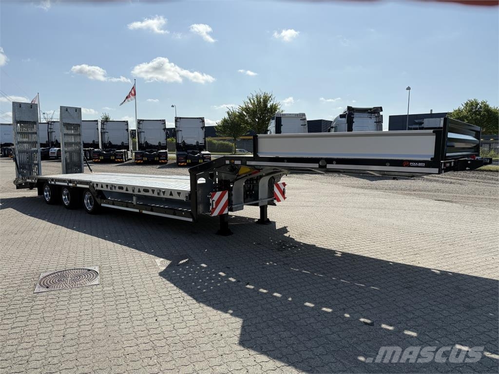 Hangler 3-aks AgroLine maskintrailer med hjulbrønde Diepladers
