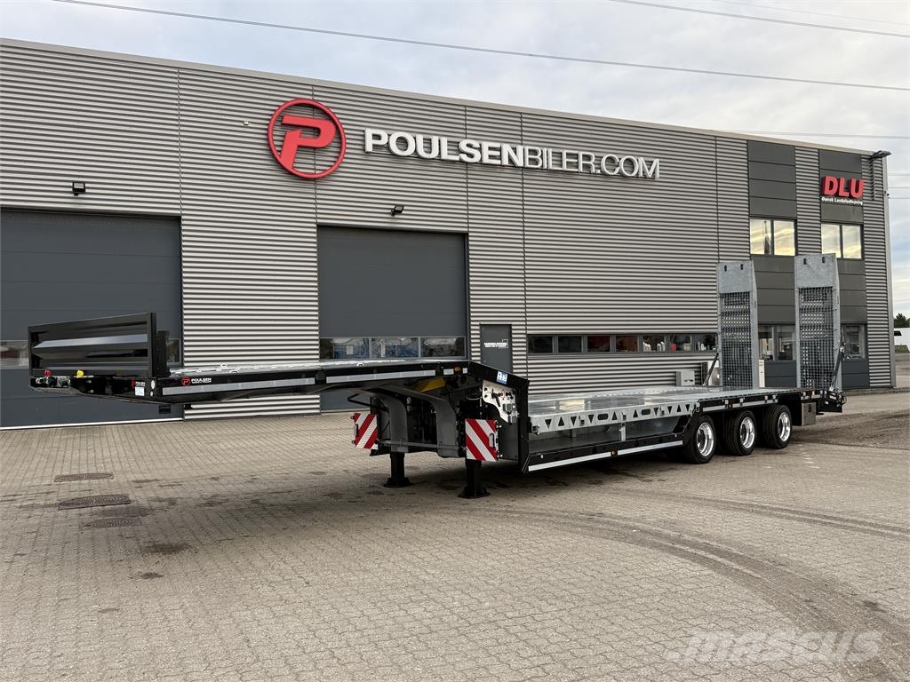 Hangler 3-aks AgroLine maskintrailer med hjulbrønde Poluprikolice labudice