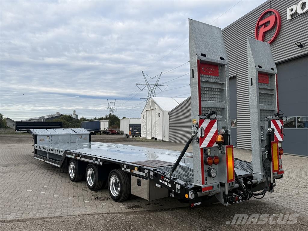 Hangler 3-aks AgroLine maskintrailer med hjulbrønde Poluprikolice labudice