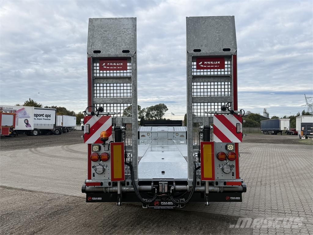 Hangler 3-aks AgroLine maskintrailer med hjulbrønde Poluprikolice labudice