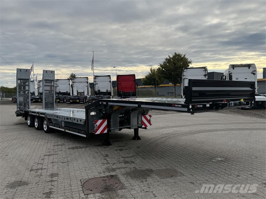 Hangler 3-aks AgroLine maskintrailer med hjulbrønde Poluprikolice labudice