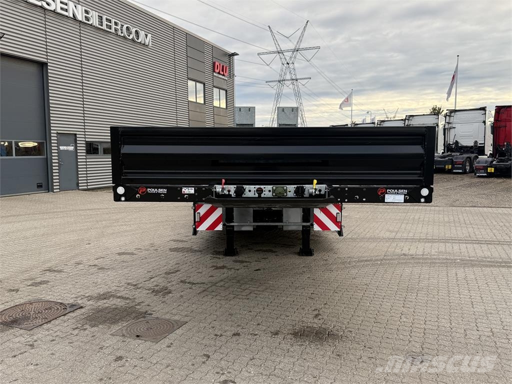 Hangler 3-aks AgroLine maskintrailer med hjulbrønde Poluprikolice labudice