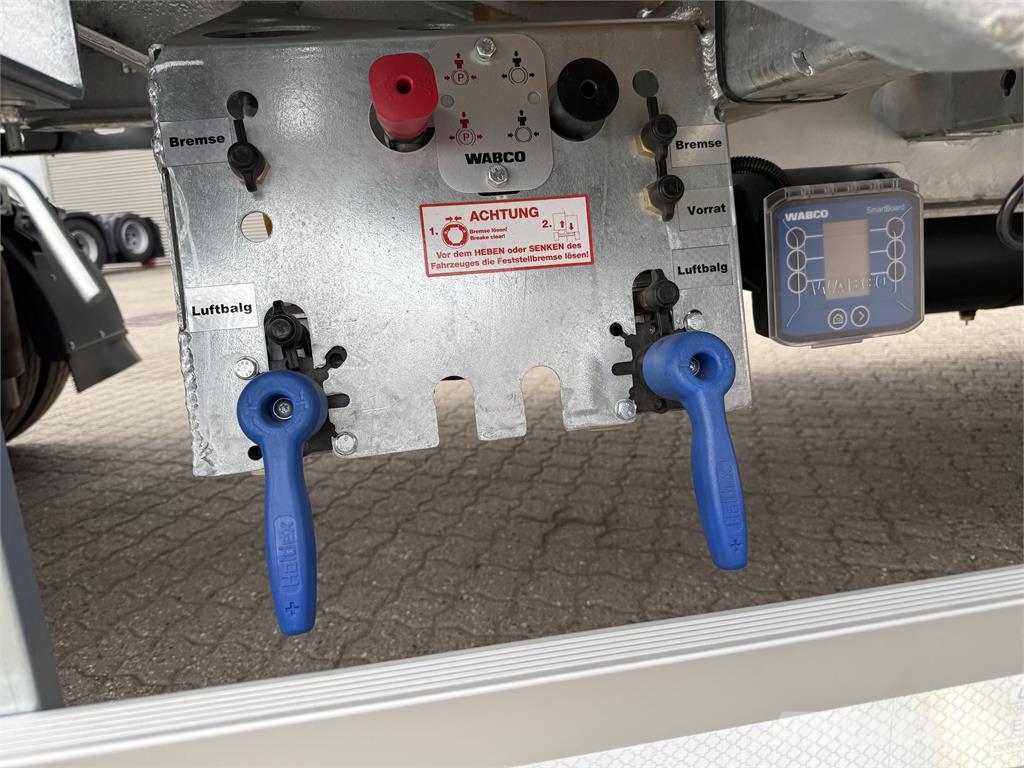 Hangler 3-aks, Hydraulisk ramper, Galvaniseret. Góndola de cama rebajada