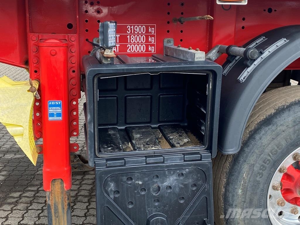 HK TIPPER 2 aks 25 m3 tip trailer Ανατρεπόμενες ημιρυμούλκες