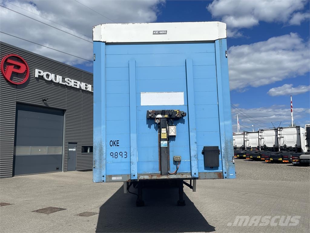 Kel-Berg 2-aks Gardintrailer Curtainsider semi-trailers