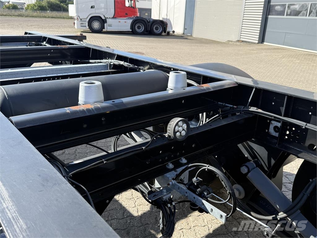 Kel-Berg 2-aks veksellads kærre Containerframe trailers