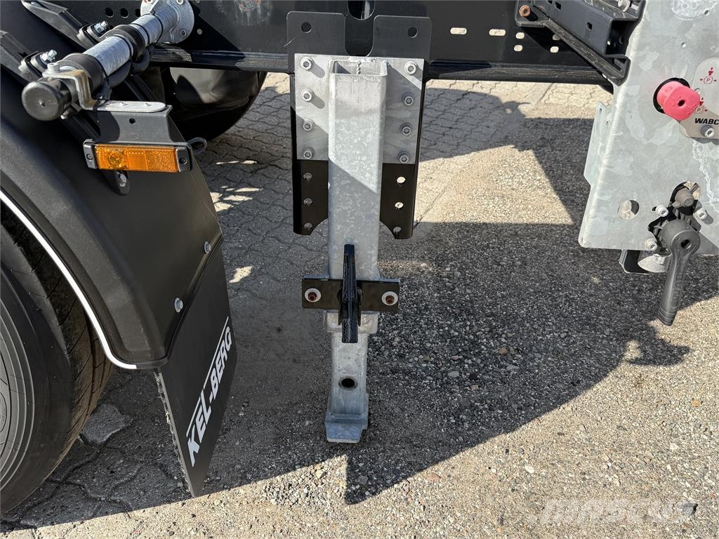 Kel-Berg 2-aks veksellads kærre Containerframe trailers