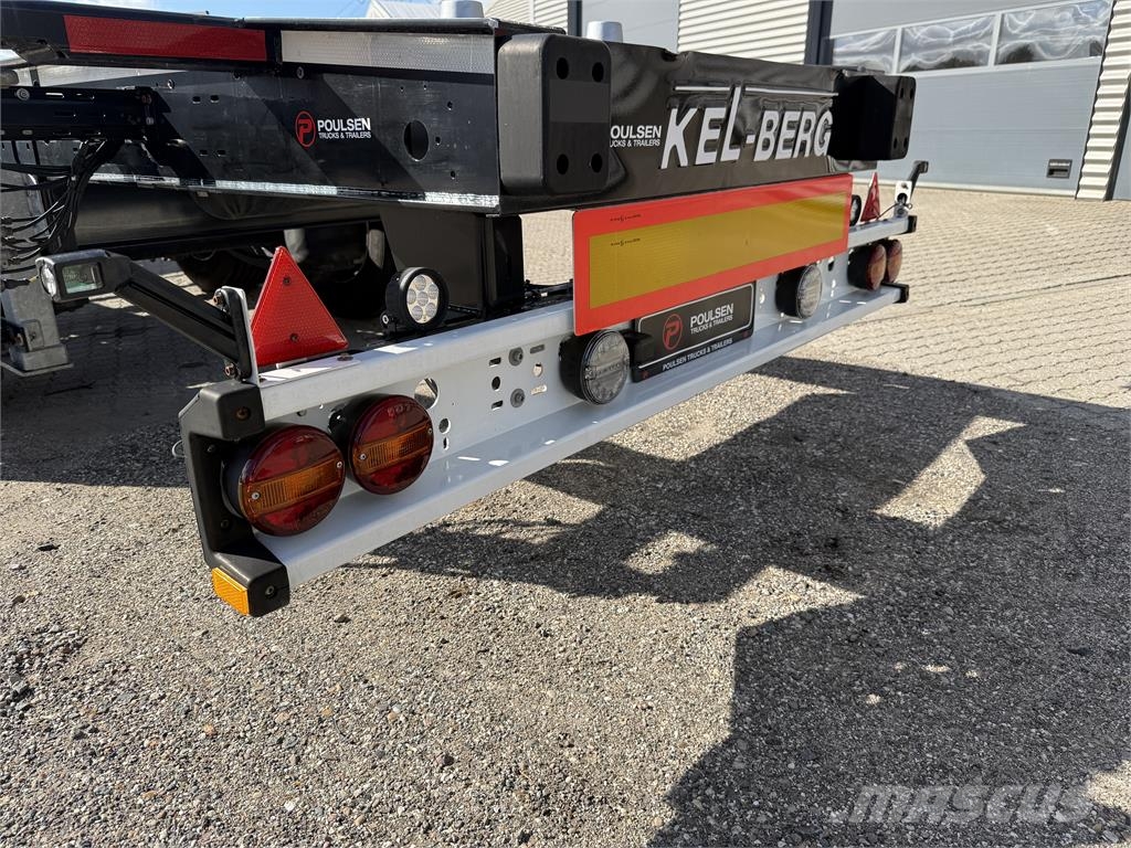 Kel-Berg 2-aks veksellads kærre Containerframe trailers