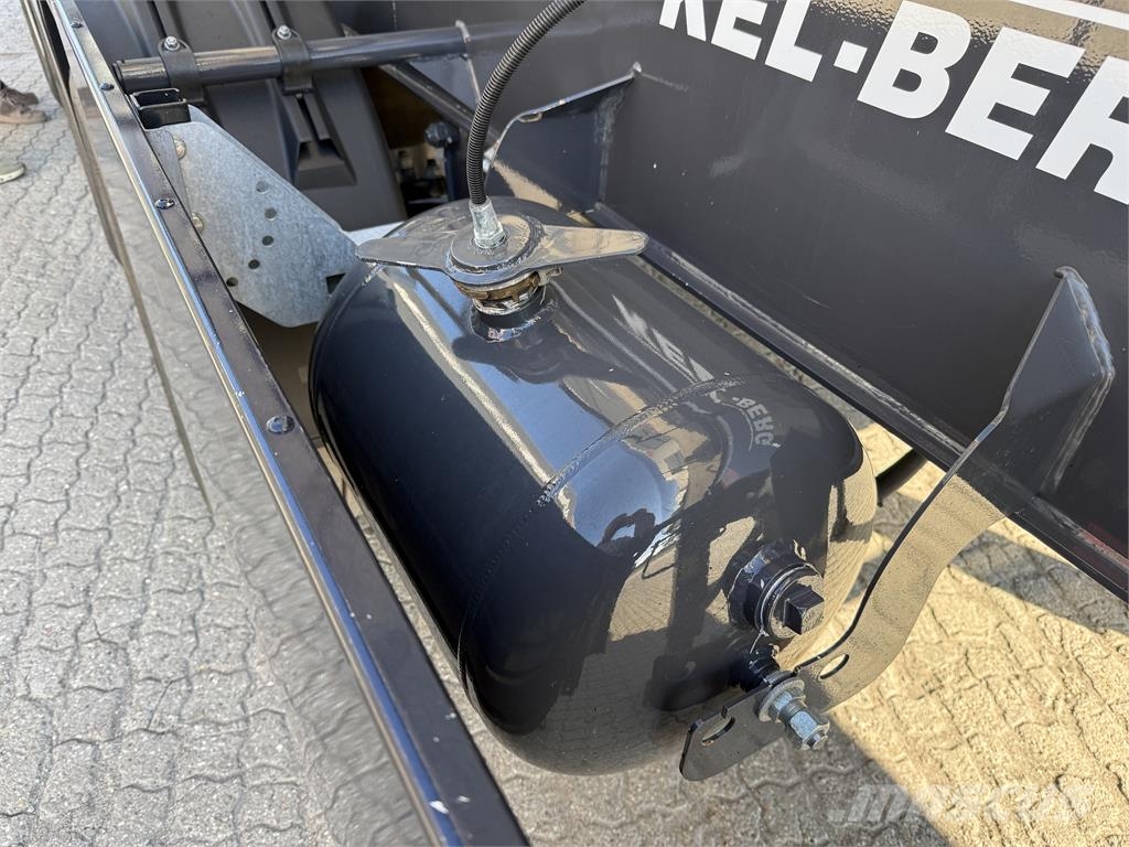 Kel-Berg 3-aks 29m3 city asfalt trailer aut. presenning Semirimorchi a cassone ribaltabile