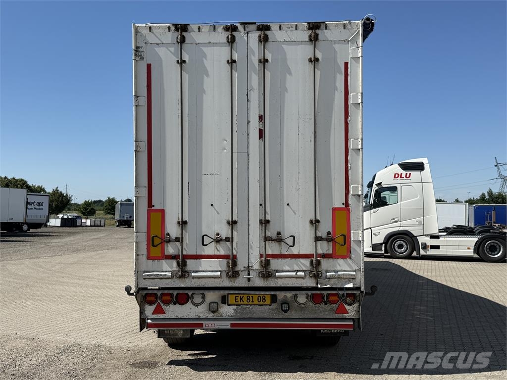 Kel-Berg 3-aks 90m3 Cajas de piso oscilante