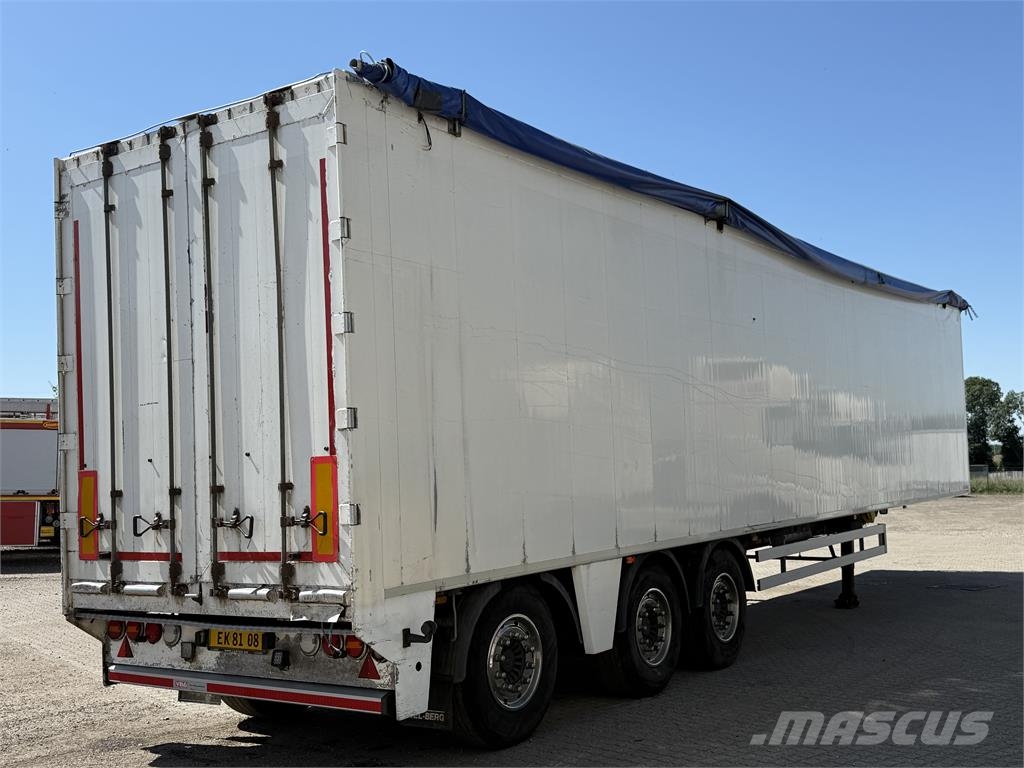 Kel-Berg 3-aks 90m3 Cajas de piso oscilante