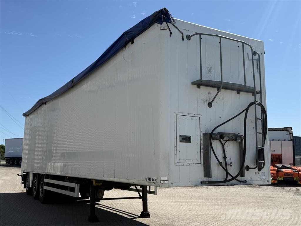 Kel-Berg 3-aks 90m3 Cajas de piso oscilante