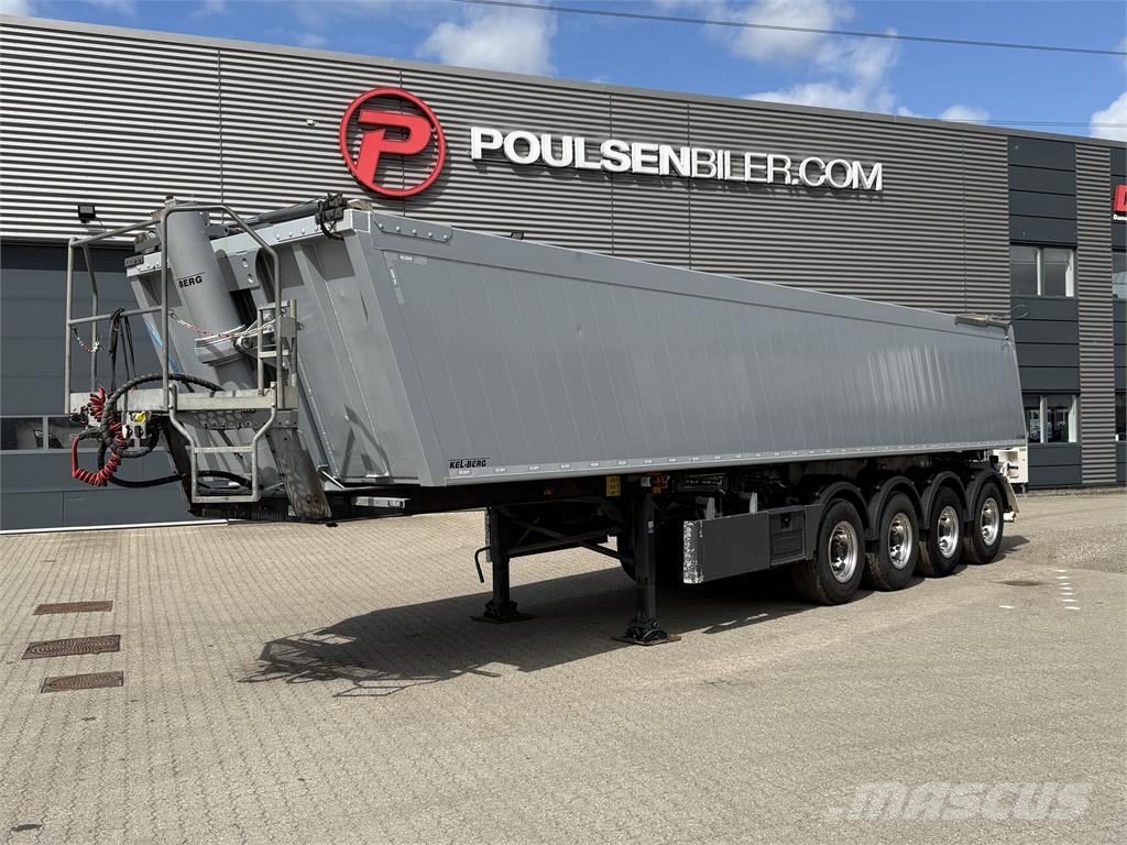 Kel-Berg 4-aks 36m3 tiptrailer EcoTop + Vibrator Semirremolques de volteo