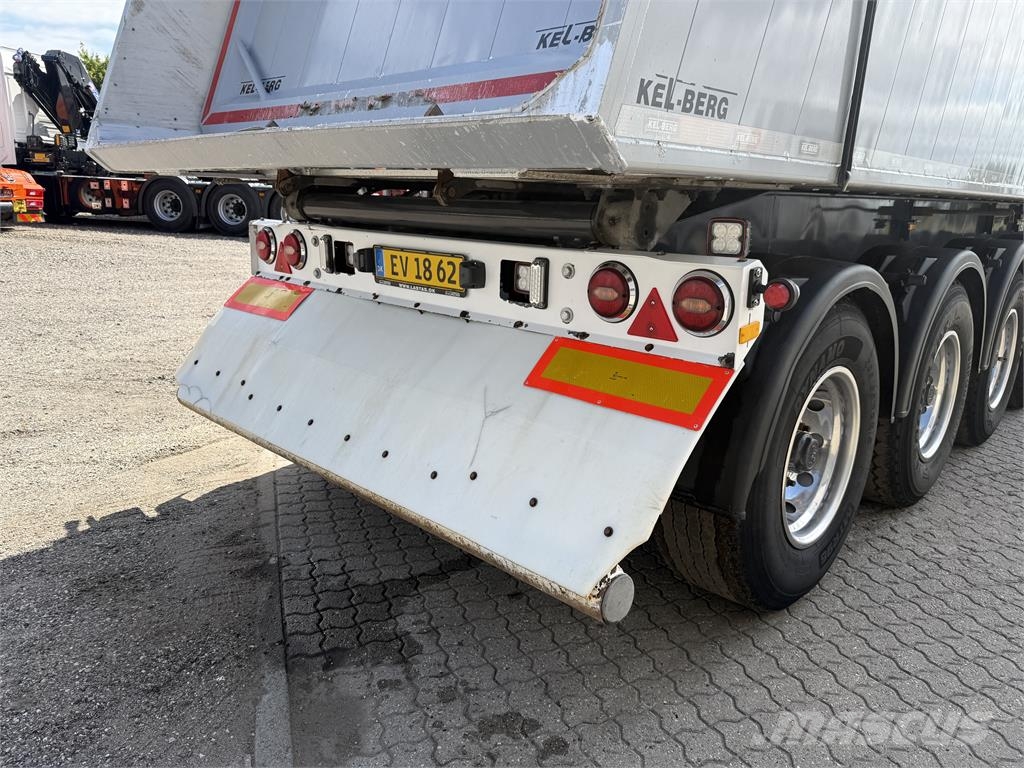 Kel-Berg 4-aks 36m3 tiptrailer EcoTop + Vibrator Semirremolques de volteo