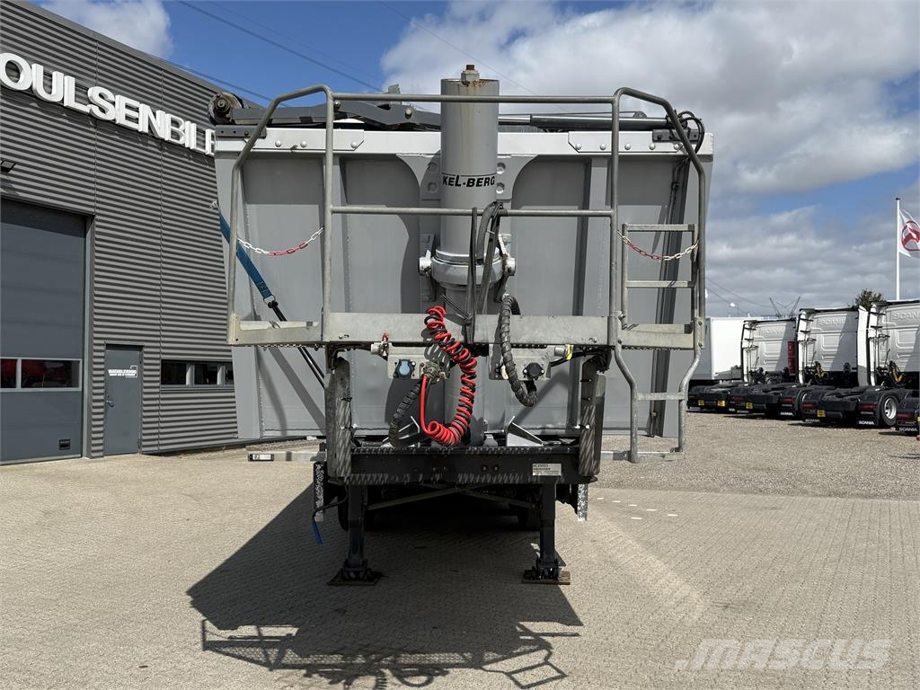 Kel-Berg 4-aks 36m3 tiptrailer EcoTop + Vibrator Semirremolques de volteo