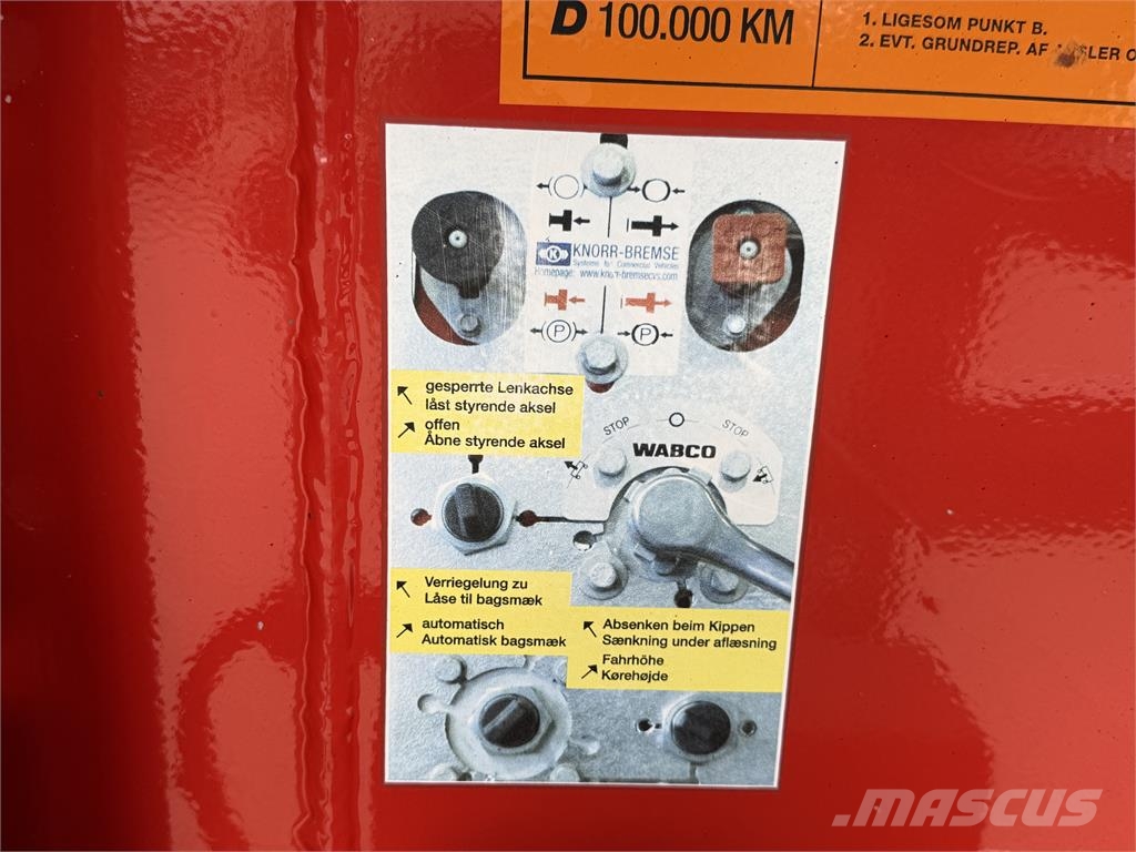 Kel-Berg 4-aks 36m3 tiptrailer med EcoTop Kippladerauflieger
